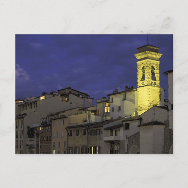 Europa, Italien, Florens, Arkitektonisk detalj; Vykort (Framsida)