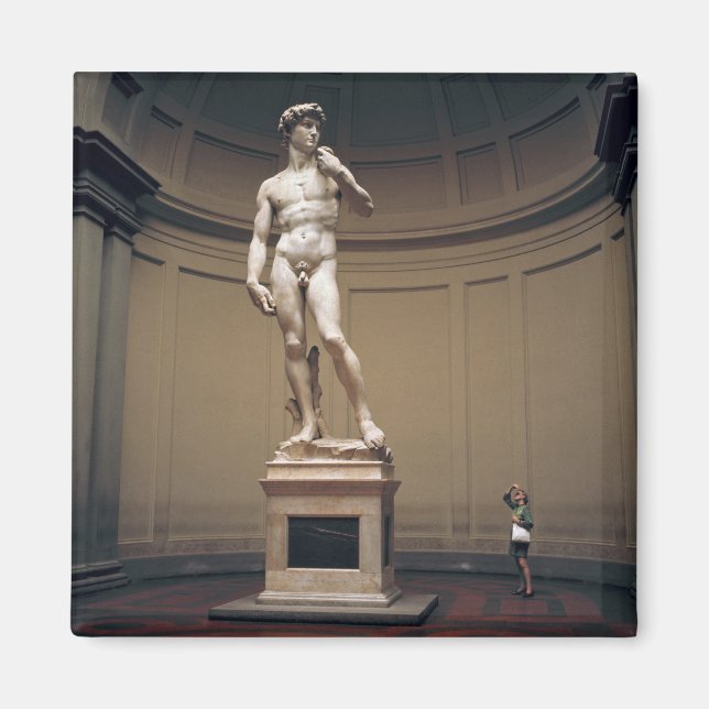 Europa, Italien, Florens. Den faktiska storleka fö Magnet (Framsidan)