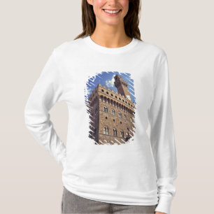 Europa, Italien, Florens. Den medeltida Plazzo T-shirt