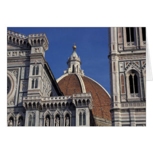 Europa, Italien, Florens. Duomo-katedralen Hälsningskort