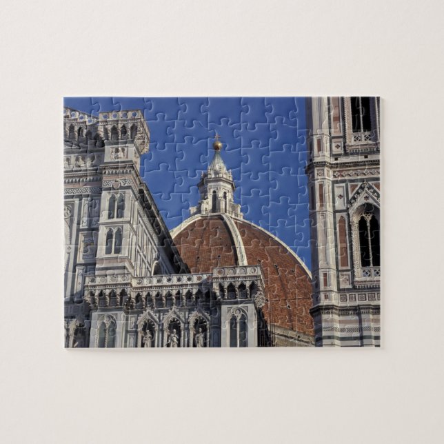 Europa, Italien, Florens. Duomos katedral Pussel (Horisontell)