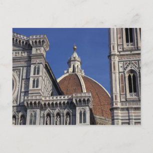 Europa, Italien, Florens. Duomos katedral Vykort