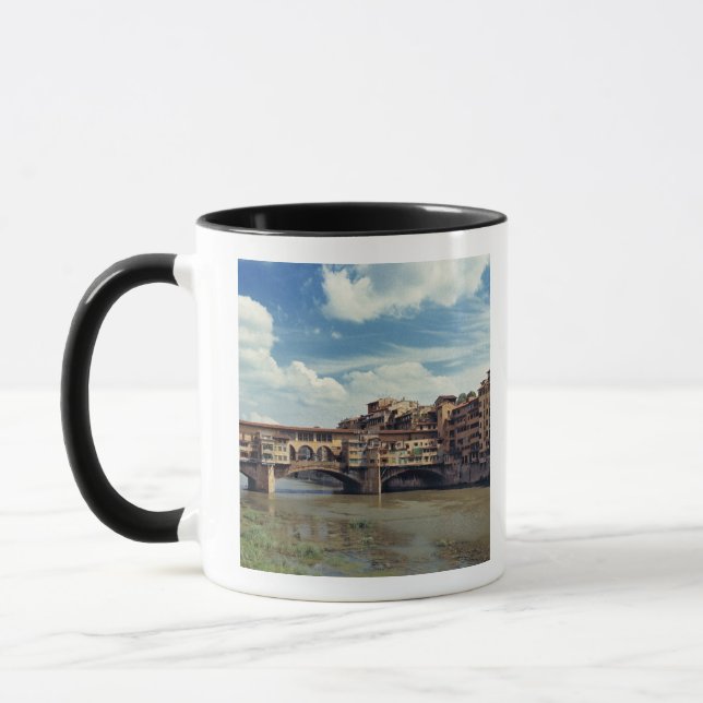 Europa, Italien, Florens. Ponte Vecchio Mugg (Vänster)