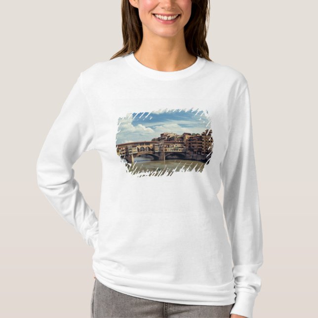 Europa, Italien, Florens. Ponte Vecchio Tee (Framsida)