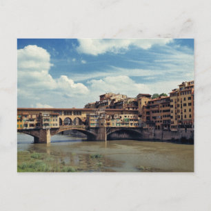 Europa, Italien, Florens. Ponte Vecchio Vykort