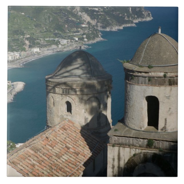 Europa, Italien, Kampanien, (Amalfi Kusten), 3 Kakelplatta (Framsidan)