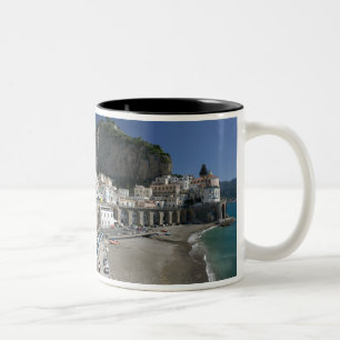 Europa, Italien, Kampanien, (Amalfi-kusten), Amalf Två-Tonad Mugg