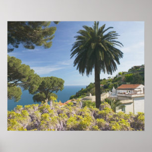 Europa, Italien, Kampanien, (Amalfi-kusten), Poster