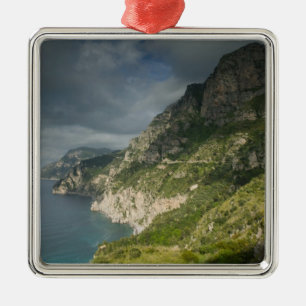 Europa, Italien, Kampanien (Amalfikusten) Positano Julgransprydnad Metall
