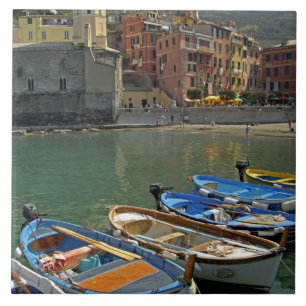 Europa, Italien, Ligurien, Cinque Terre, 2 Kakelplatta