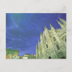Europa, Italien, Lombardiet, Milano. Domkyrkan, Vykort