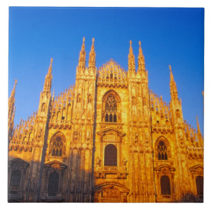 Europa, Italien, Milano, Milanodomen Kakelplatta
