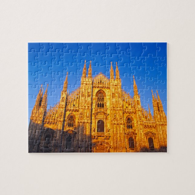 Europa, Italien, Milano, Milanodomen Pussel (Horisontell)