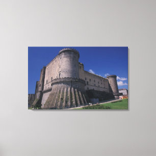 Europa, Italien, Neapel, Castel Nuovo Canvastryck