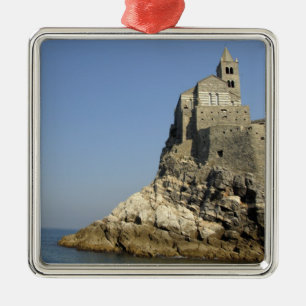 Europa, Italien, Portovenere aka Porto Venere. 3 Julgransprydnad Metall