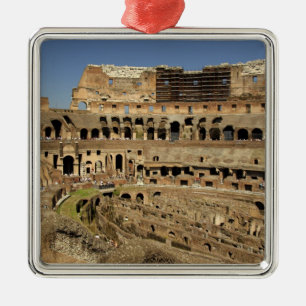 Europa, Italien, Rom. Colosseum (även kallad Julgransprydnad Metall