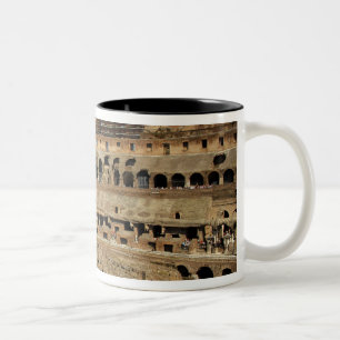 Europa, Italien, Rom. Colosseum (även kallad Två-Tonad Mugg