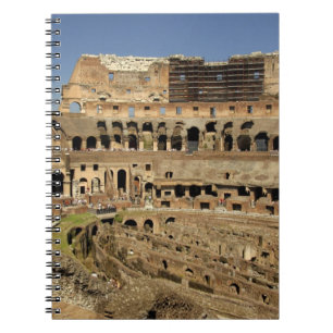Europa, Italien, Rom. Colosseum (även kallat Anteckningsbok Med Spiral