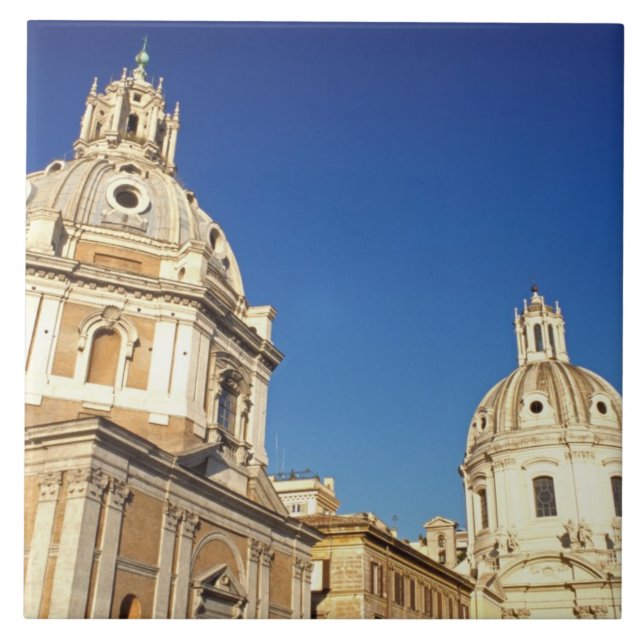 Europa, Italien, Rom. Santa Maria Di Lorento och Kakelplatta (Framsidan)