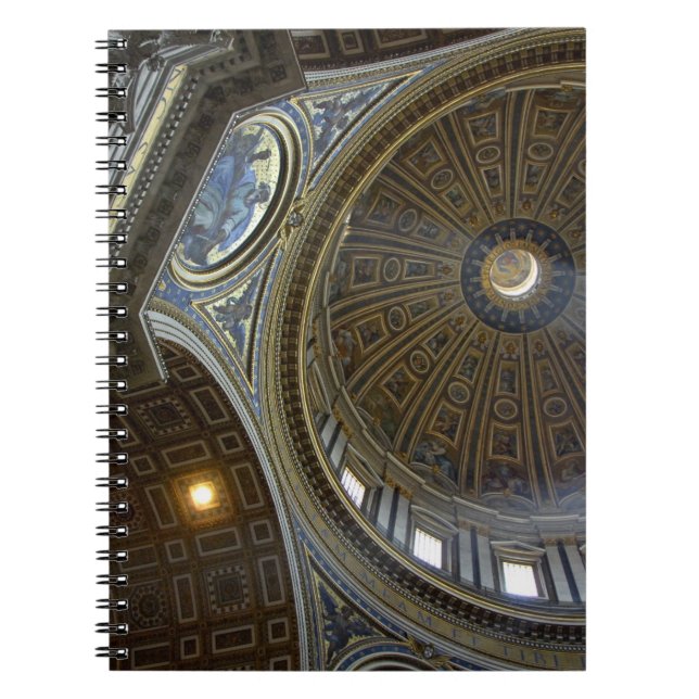 Europa, Italien, Rom. St. Peter's Basilica (alias Anteckningsbok Med Spiral (Framsidan)