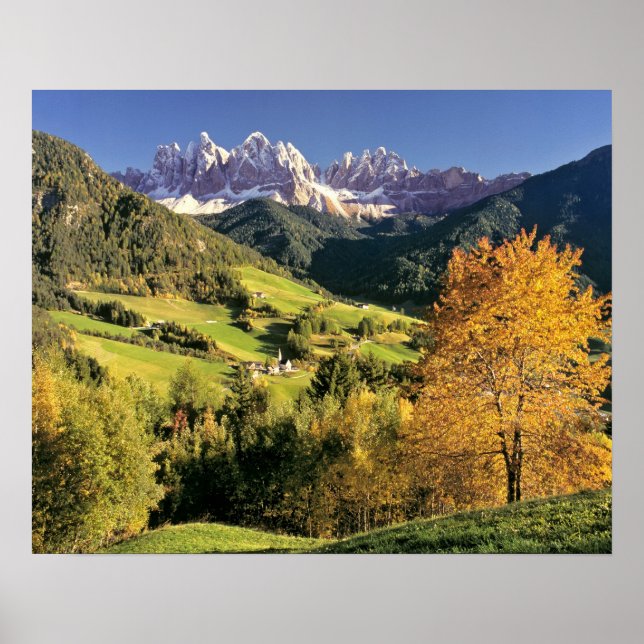 Europa, Italien, Santa Magdalena. Den lilla Poster (Framsidan)