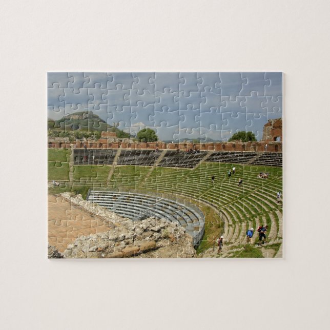 Europa, Italien, Sicilien, Taormina. 300-talet 2 Pussel (Horisontell)