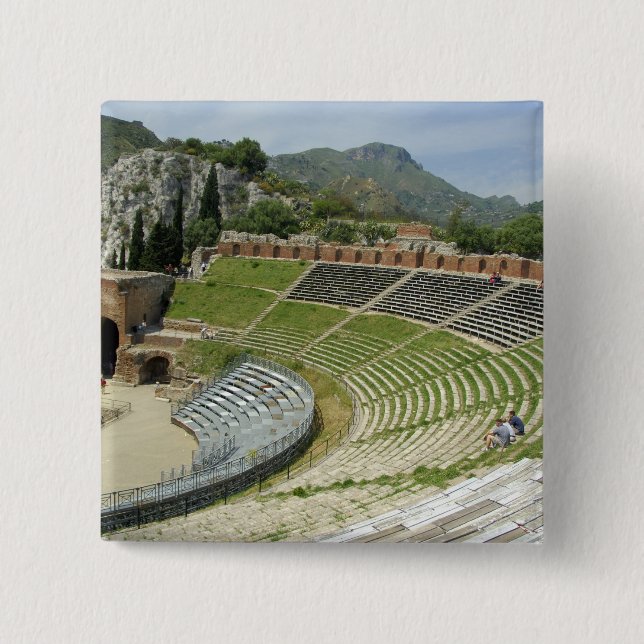 Europa, Italien, Sicilien, Taormina. 300-talet Knapp (Framsida)