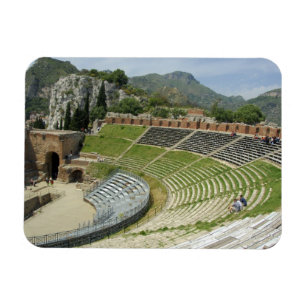 Europa, Italien, Sicilien, Taormina. 300-talet Magnet