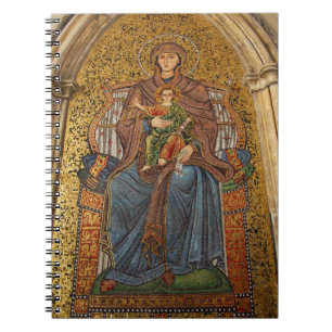 Europa, Italien, Sicilien, Taormina. Madonna & bar Anteckningsbok