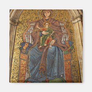 Europa, Italien, Sicilien, Taormina. Madonna & bar Magnet