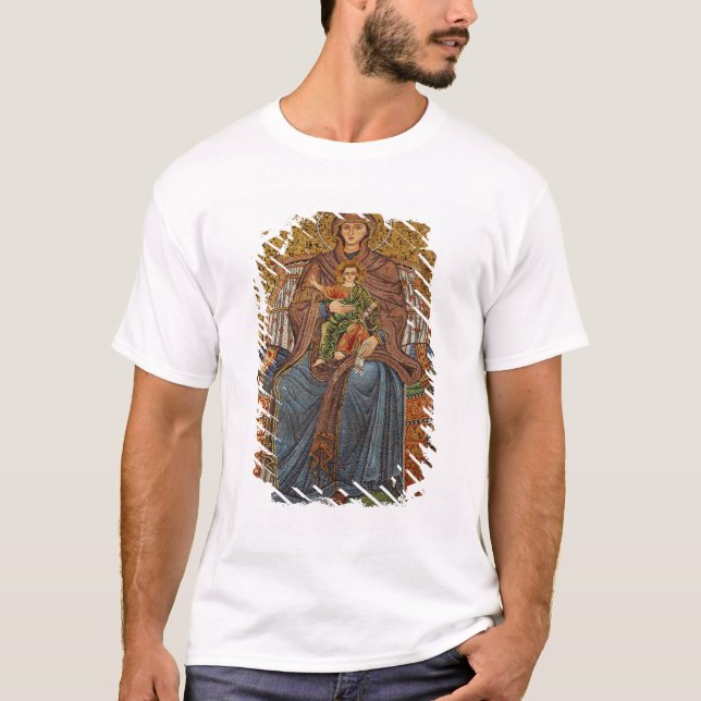Europa, Italien, Sicilien, Taormina. Madonna och b T-shirt (Framsida)