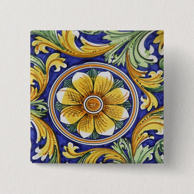 Europa, Italien, Sicilien, Taormina. Traditionell  Knapp (Framsida)