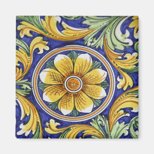 Europa, Italien, Sicilien, Taormina. Traditionell Magnet