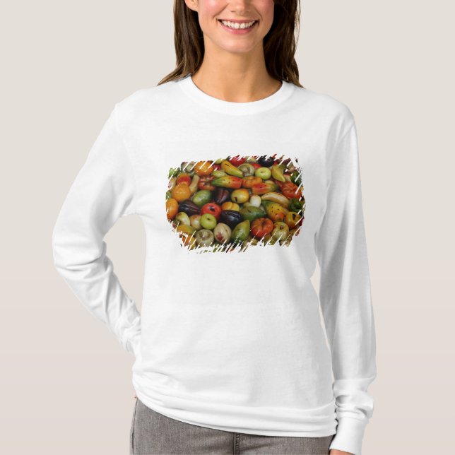 Europa, Italien, Sicilien, Taormina. Traditionell  T-shirt (Framsida)
