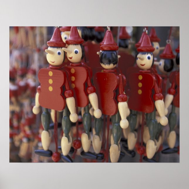 Europa, Italien, Toscana, Collodi, Hem för Poster (Framsidan)