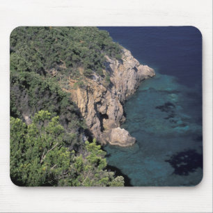 Europa, Italien, Toscana. Klippig kust; Cala Musmatta