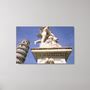 Europa, Italien, Toscana, Pisa. Piazza dei Canvastryck