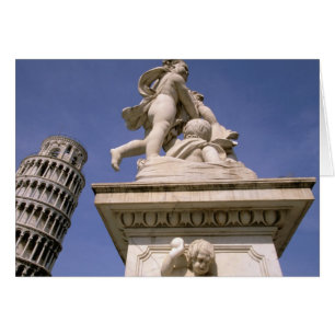 Europa, Italien, Toscana, Pisa. Piazza dei Hälsningskort