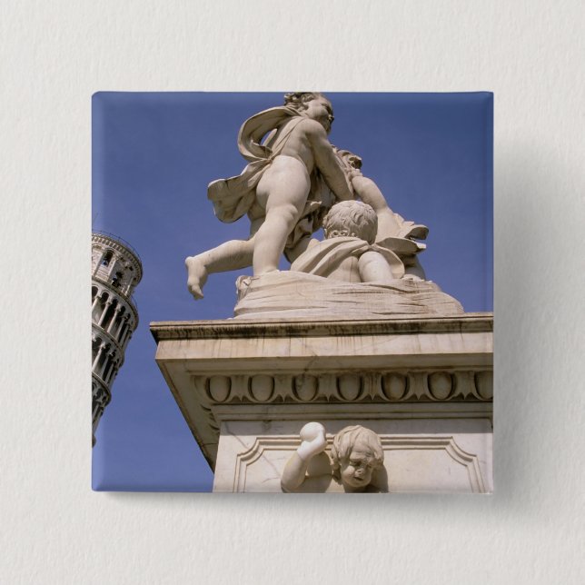 Europa, Italien, Toscana, Pisa. Piazza dei Knapp (Framsida)