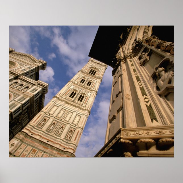 Europa, Italien, Toskana, Florens. Piazza del 3 Poster (Framsidan)