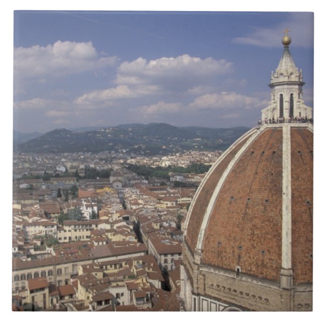 Europa, Italien, Toskana, Florens. Piazza del Kakelplatta (Framsidan)