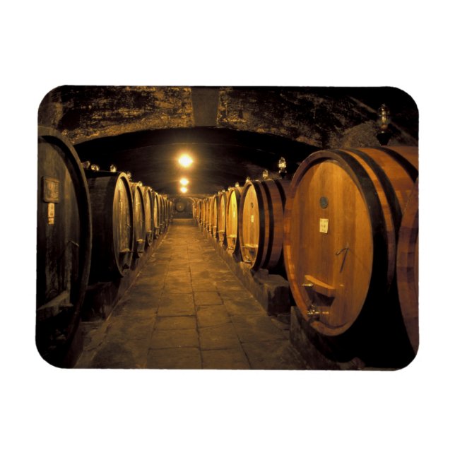 Europa, Italien, Toskana-området. Chianti-cellars Magnet (Horisontell)