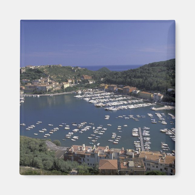 Europa, Italien, Toskana, Porto Ercole, View of Magnet (Framsidan)