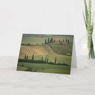 Europa, Italien, Toskana, Val d'Orcia, Toskana Kort