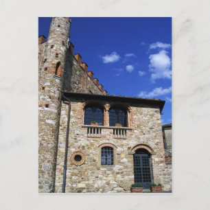 Europa, Italien, Umbrien, Chianti, Montebenichi. Vykort