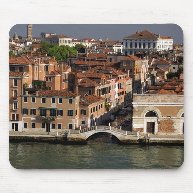Europa, Italien, Venedig. Kanalvyer. UNESCO Musmatta (Framsidan)