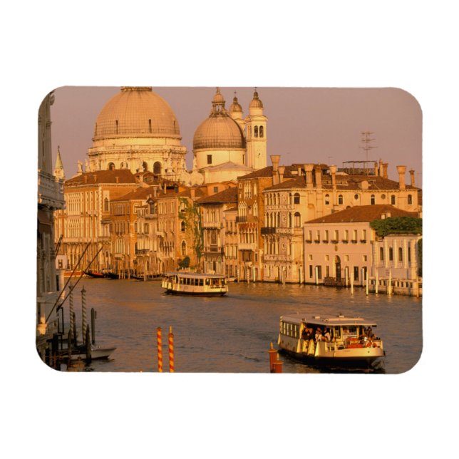 Europa, Italien, Venetien, Venedig. Solnedgång Magnet (Horisontell)