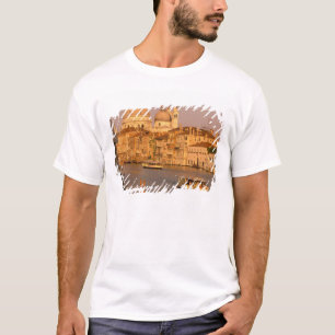 Europa, Italien, Veneto, Venedig. Solnedgångsutsik Tee