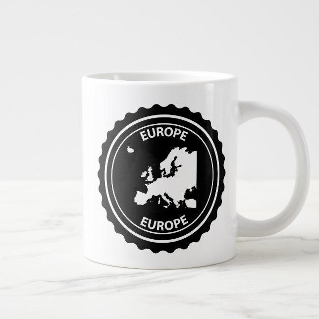 Europa Jumbo Mugg (Höger)