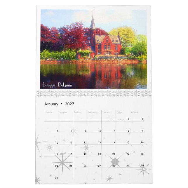 Europa kalender (Jan 2027)